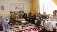 دیدار با خانواده شهدا در روز بزرگداشت شهید 